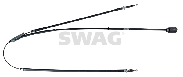 Cablu, frana de parcare 33 10 0870 SWAG